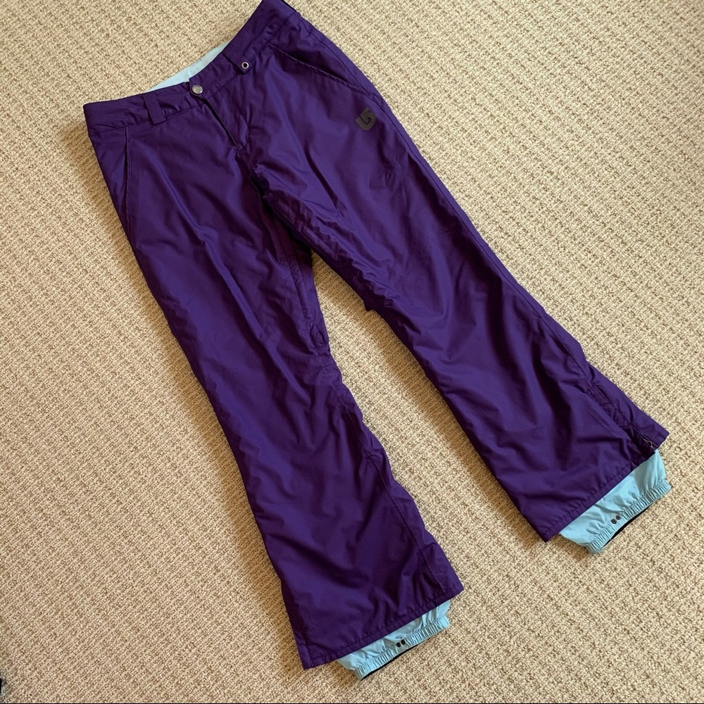 OG Burton Women’s Snowboarding Pants Grape Purple